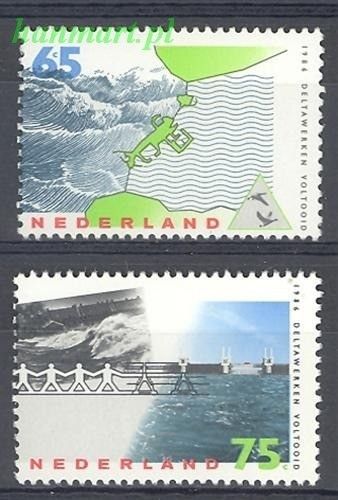 Znaczek Holandia 1986 Mi 1305-1306 Czyste **