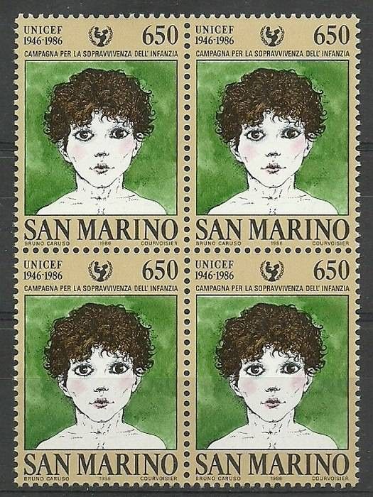 Znaczek San Marino 1986 Mi 1350 Czyste **