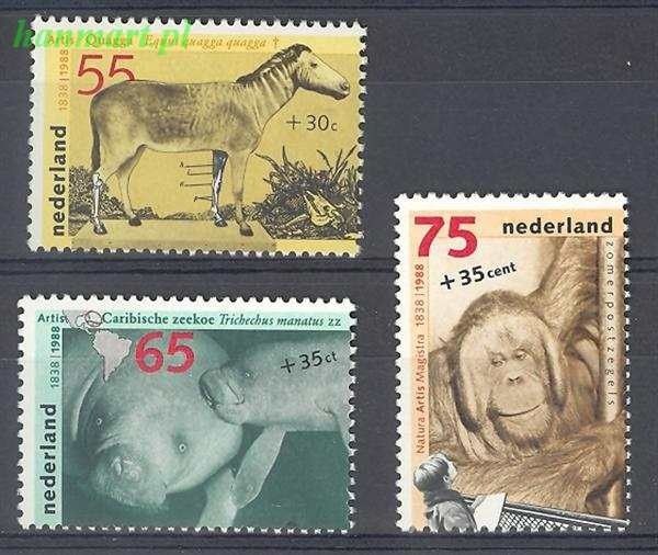 Znaczek Holandia 1988 Mi 1339-1341 Czyste **