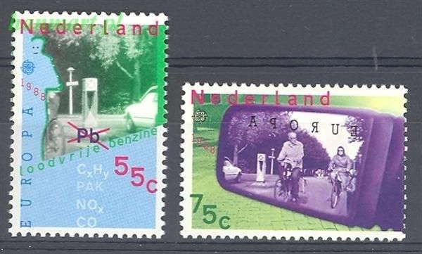 Znaczek Holandia 1988 Mi 1343-1344 Czyste **