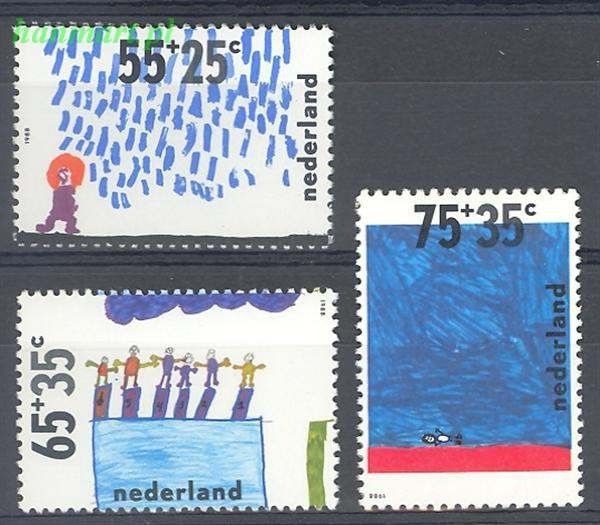Znaczek Holandia 1988 Mi 1353-1355 Czyste **