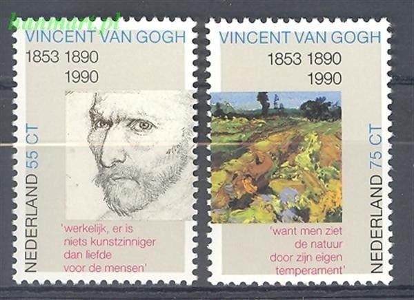 Znaczek Holandia 1990 Mi 1377-1378 Czyste **