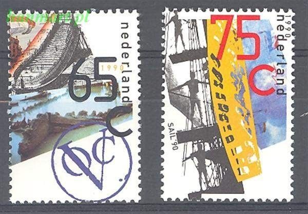 Znaczek Holandia 1990 Mi 1388-1389 Czyste **