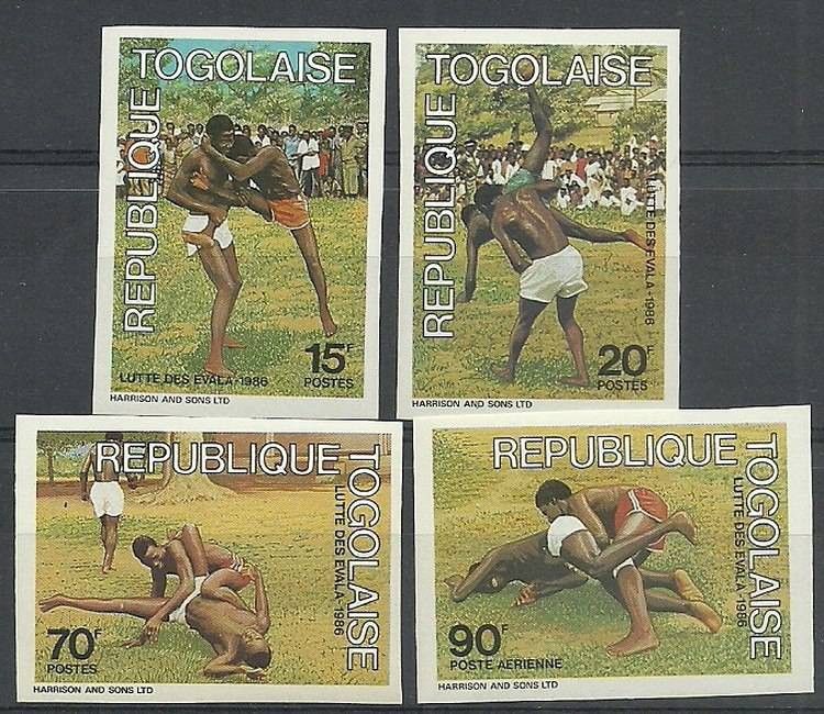 Znaczek Togo 1986 Mi 1972-1975B Czyste **