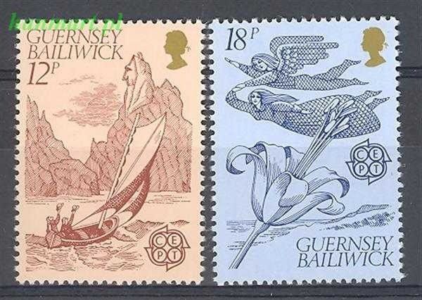 Znaczek Guernsey 1981 Mi 223-224 Czyste **
