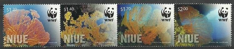 Znaczek Niue 2012 Mi 1198-1201 Czyste **
