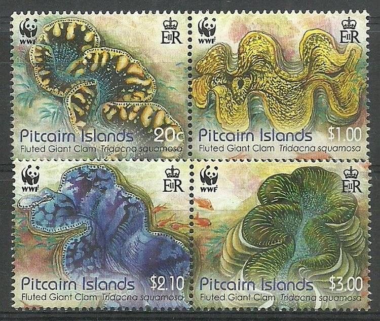Znaczek Pitcairn 2012 Mi 865-869 Czyste **