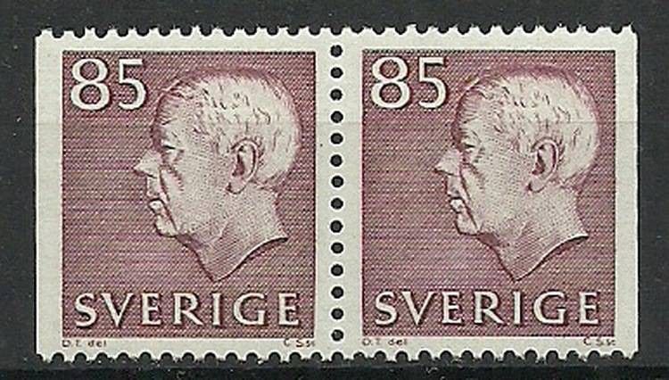 Znaczek Szwecja 1971 Mi 712Dl,Dr Czyste **