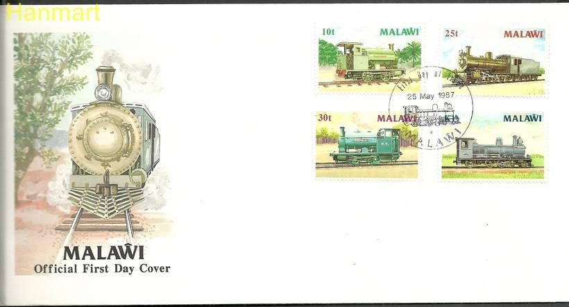 Znaczek Malawi 1987 Mi 481-484 FDC
