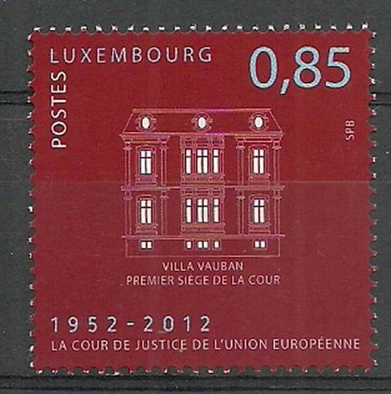 Znaczek Luksemburg 2012 Mi 1955 Czyste **