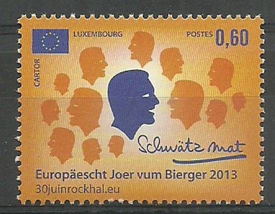 Znaczek Luksemburg 2013 Mi 1962 Czyste **