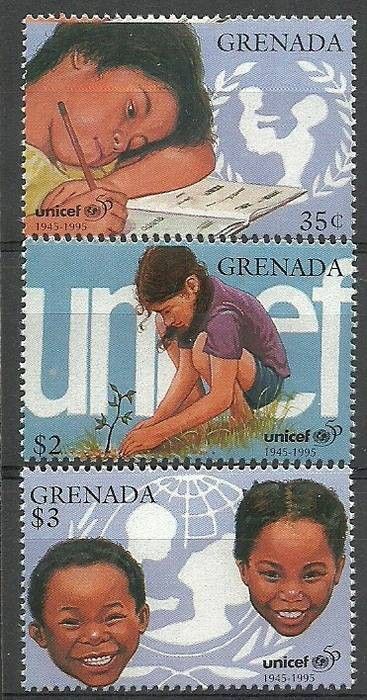 Znaczek Grenada 1996 Mi 3190-3192 Czyste **