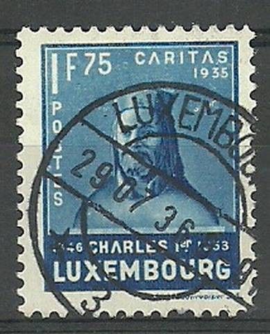 Znaczek Luksemburg 1935 Mi 289 Stemplowane