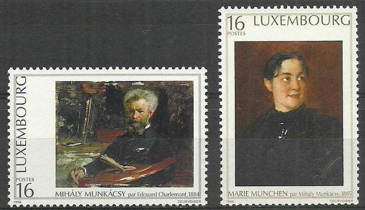 Znaczek Luksemburg 1996 Mi 1396-1397 Czyste **