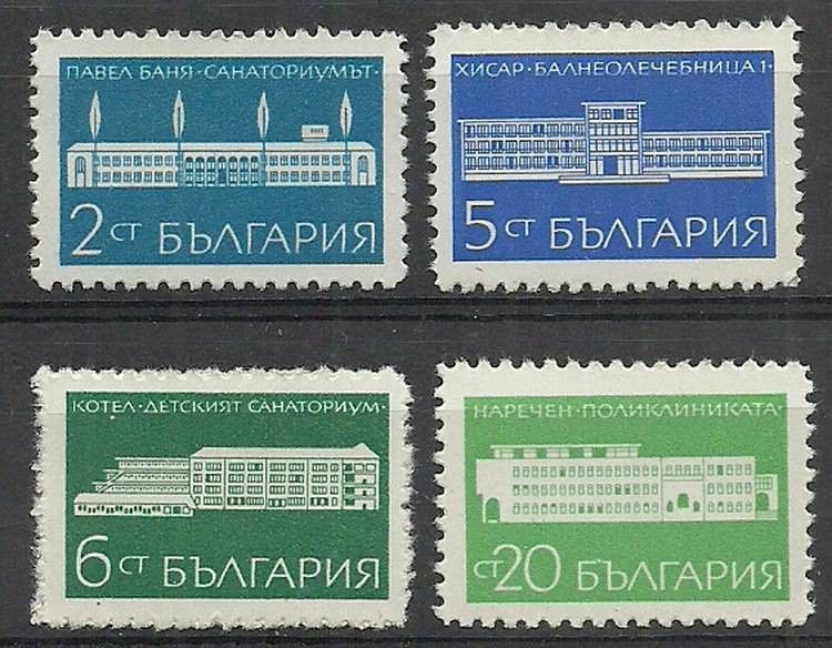 Znaczek Bułgaria 1969 Mi 1965-1968 Czyste **