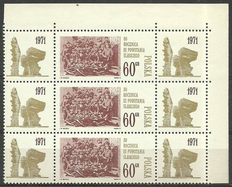 Znaczek Polska 1971 Mi 2078 Fi 1931 Czyste **