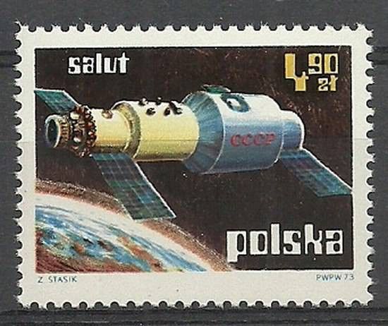 Znaczek Polska 1973 Mi 2255 Fi 2108 Czyste **