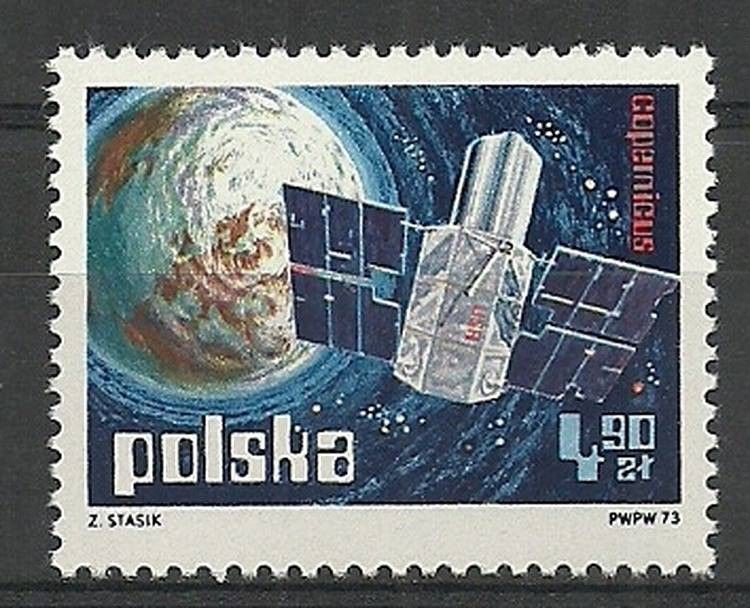 Znaczek Polska 1973 Mi 2256 Fi 2109 Czyste **