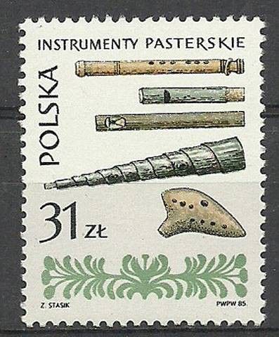 Znaczek Polska 1985 Mi 2984 Fi 2836 Czyste **