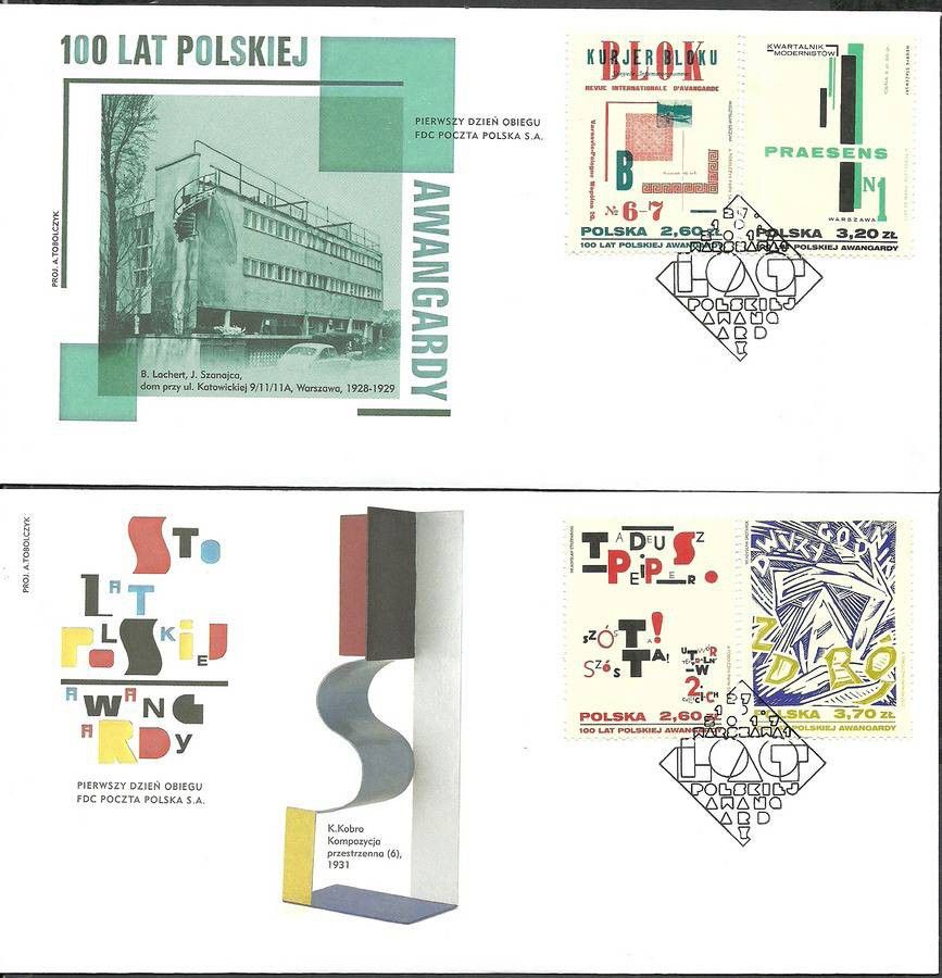 Znaczek Polska 2017 Mi 4946-4949 Fi 4796-4999 FDC