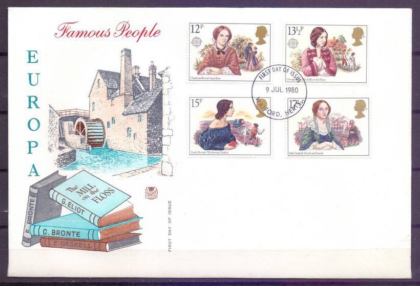 Znaczek Wielka Brytania 1980 Mi 841-844 FDC