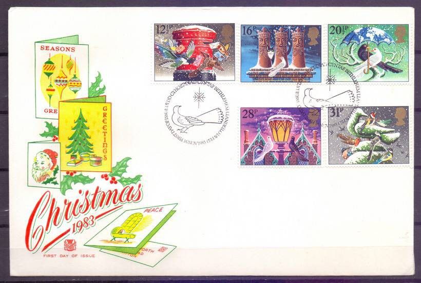 Znaczek Wielka Brytania 1983 Mi 970-974 FDC