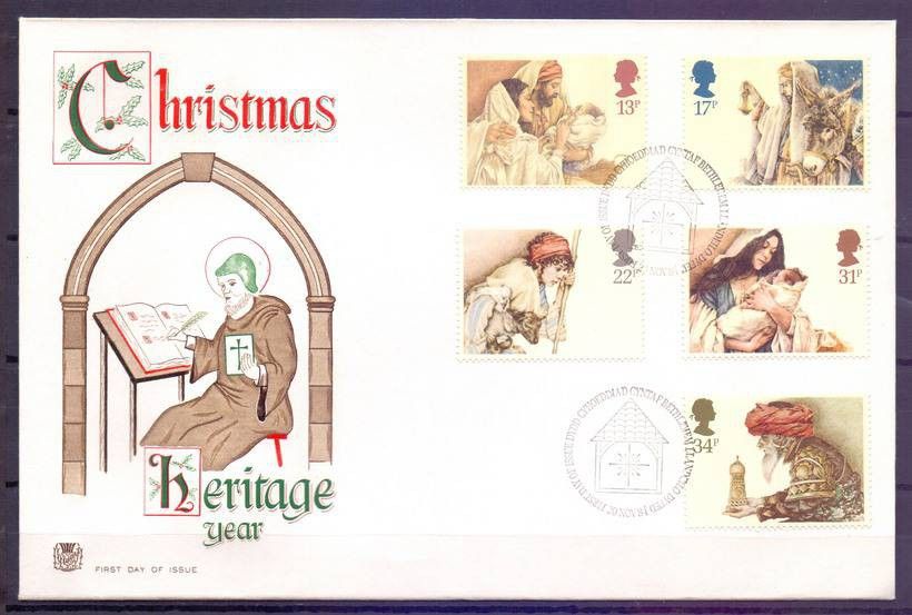 Znaczek Wielka Brytania 1984 Mi 1012-1016 FDC