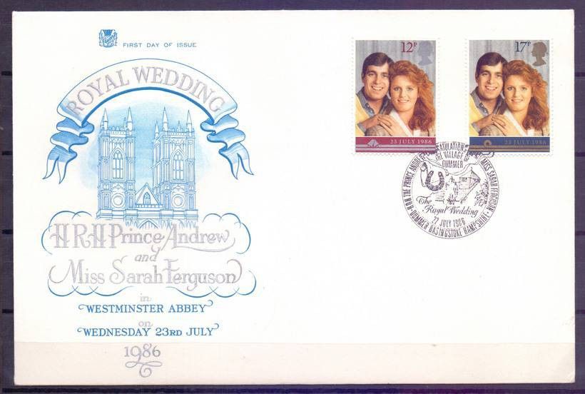 Znaczek Wielka Brytania 1986 Mi 1081-1082 FDC