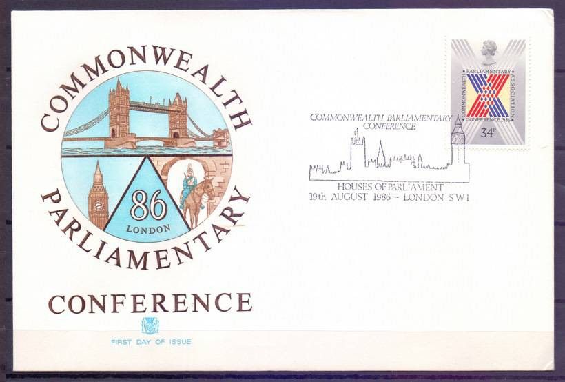 Znaczek Wielka Brytania 1986 Mi 1083 FDC