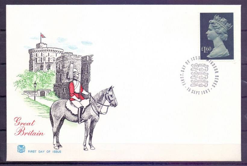 Znaczek Wielka Brytania 1987 Mi 1121 FDC
