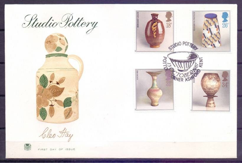 Znaczek Wielka Brytania 1987 Mi 1122-1125 FDC