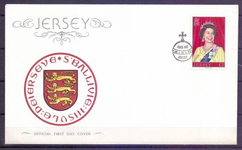 Znaczek Jersey 1977 Mi 172 FDC