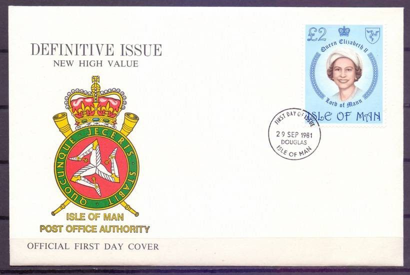 Znaczek Wyspa Man 1981 Mi 202 FDC