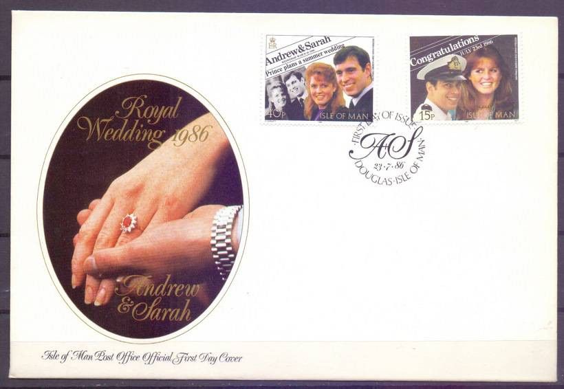 Znaczek Wyspa Man 1986 Mi 317-318 FDC