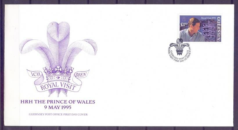 Znaczek Guernsey 1995 Mi 677 FDC
