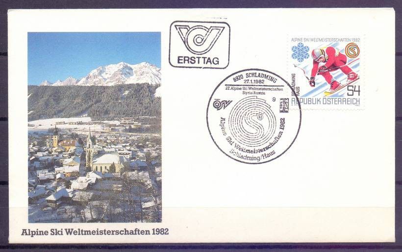Znaczek Austria 1982 Mi 1695 FDC