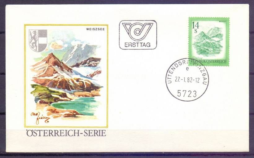 Znaczek Austria 1982 Mi 1696 FDC