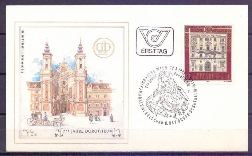 Znaczek Austria 1982 Mi 1697 FDC