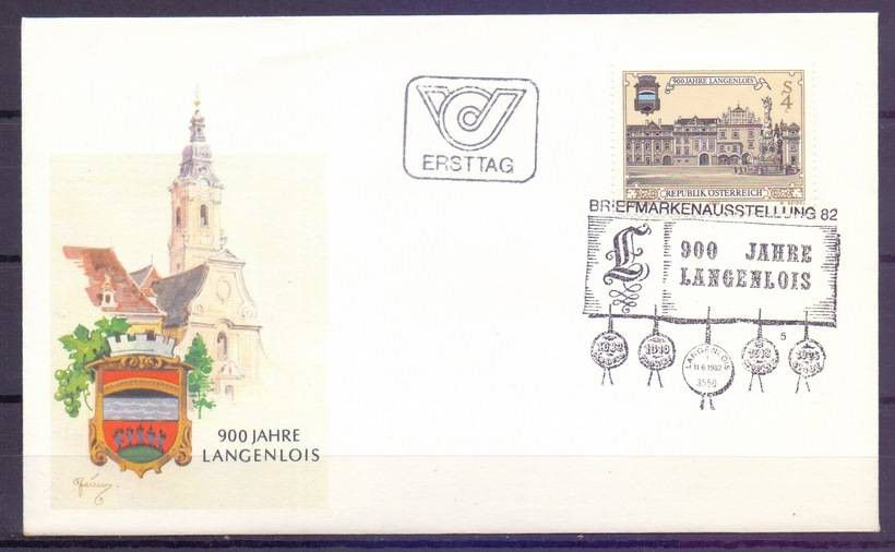 Znaczek Austria 1982 Mi 1708 FDC