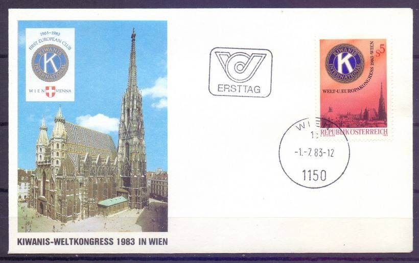 Znaczek Austria 1983 Mi 1744 FDC
