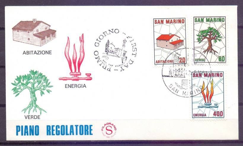 Znaczek San Marino 1981 Mi 1237-1239 FDC