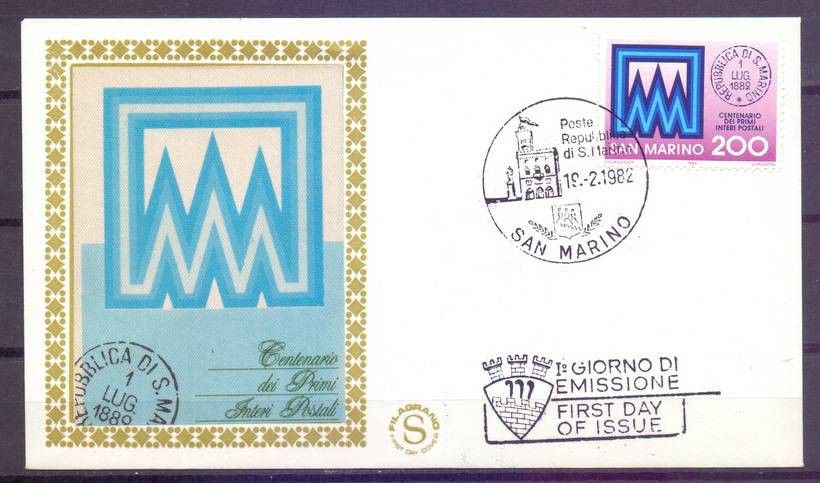 Znaczek San Marino 1982 Mi 1248 FDC