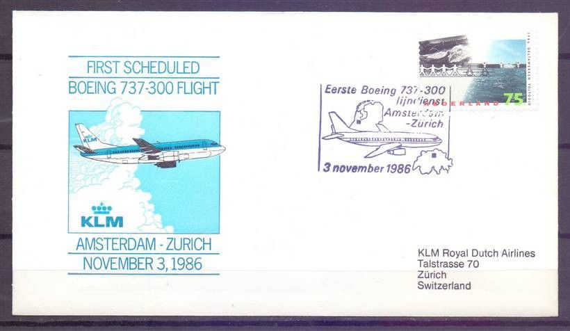 Znaczek Holandia 1986 Mi 1306 FDC