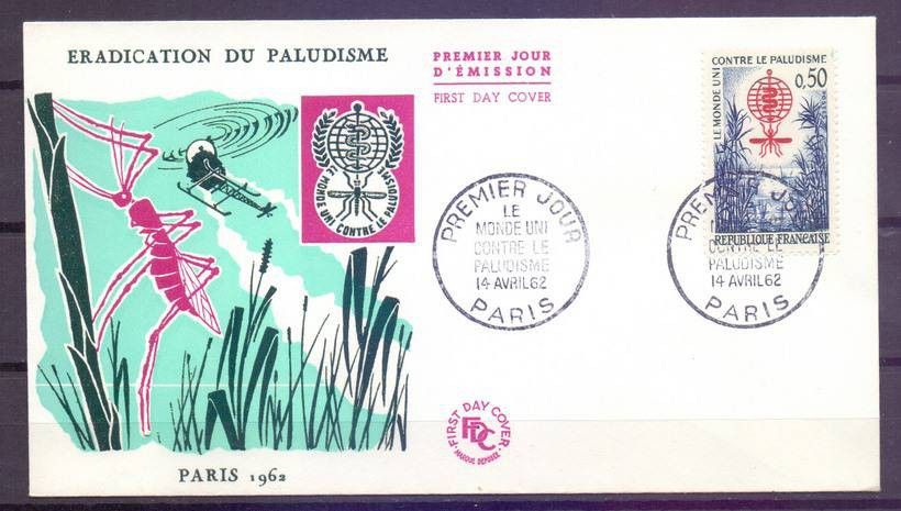 Znaczek Francja 1962 Mi 1392 FDC