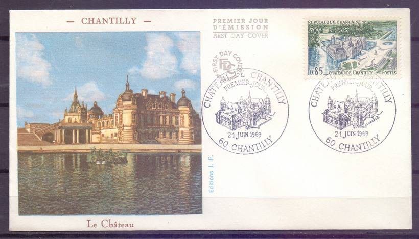 Znaczek Francja 1969 Mi 1676 FDC