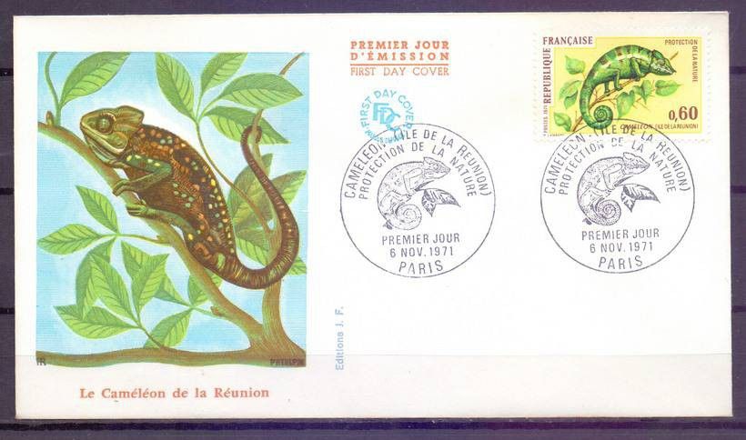 Znaczek Francja 1971 Mi 1771 FDC