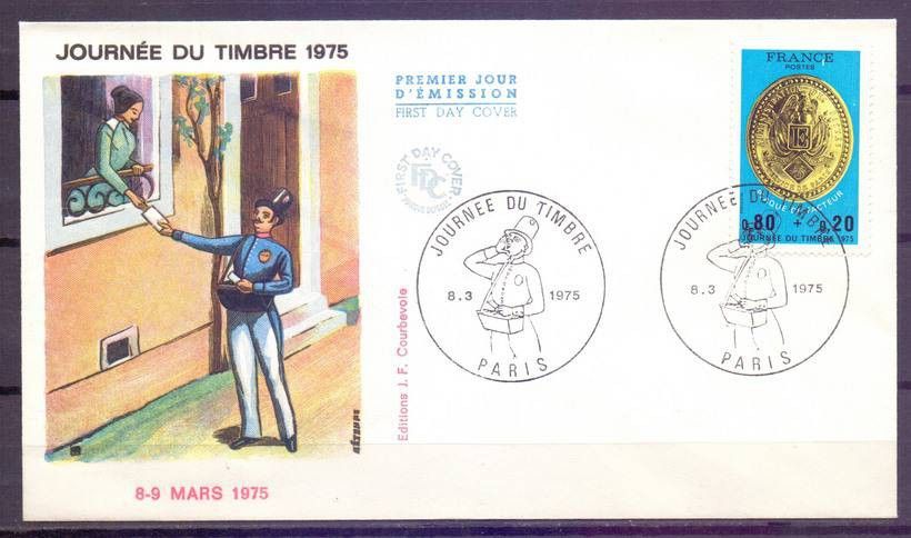 Znaczek Francja 1975 Mi 1911 FDC