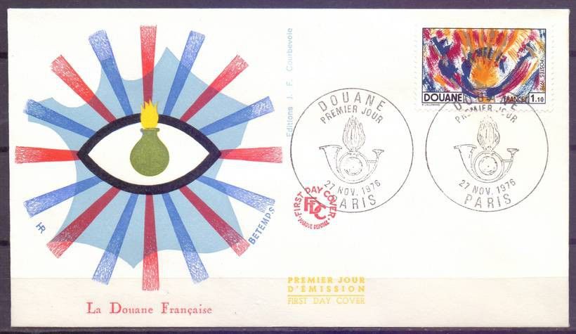 Znaczek Francja 1976 Mi 2003 FDC