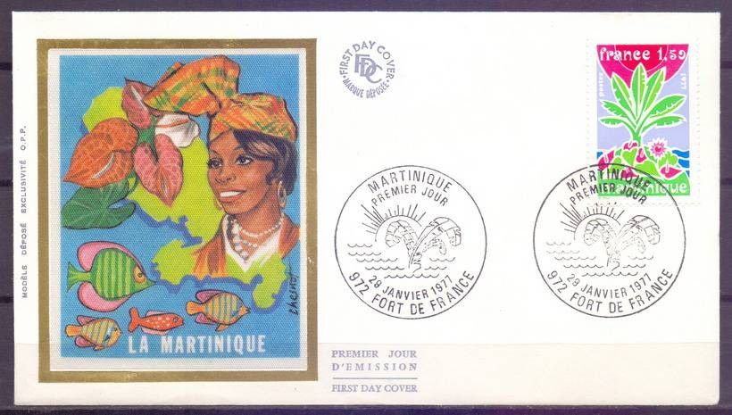 Znaczek Francja 1977 Mi 2009 FDC