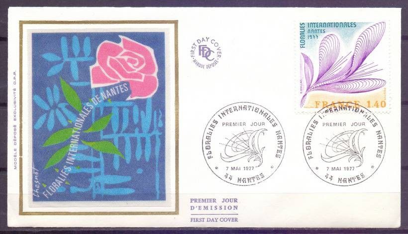 Znaczek Francja 1977 Mi 2027 FDC
